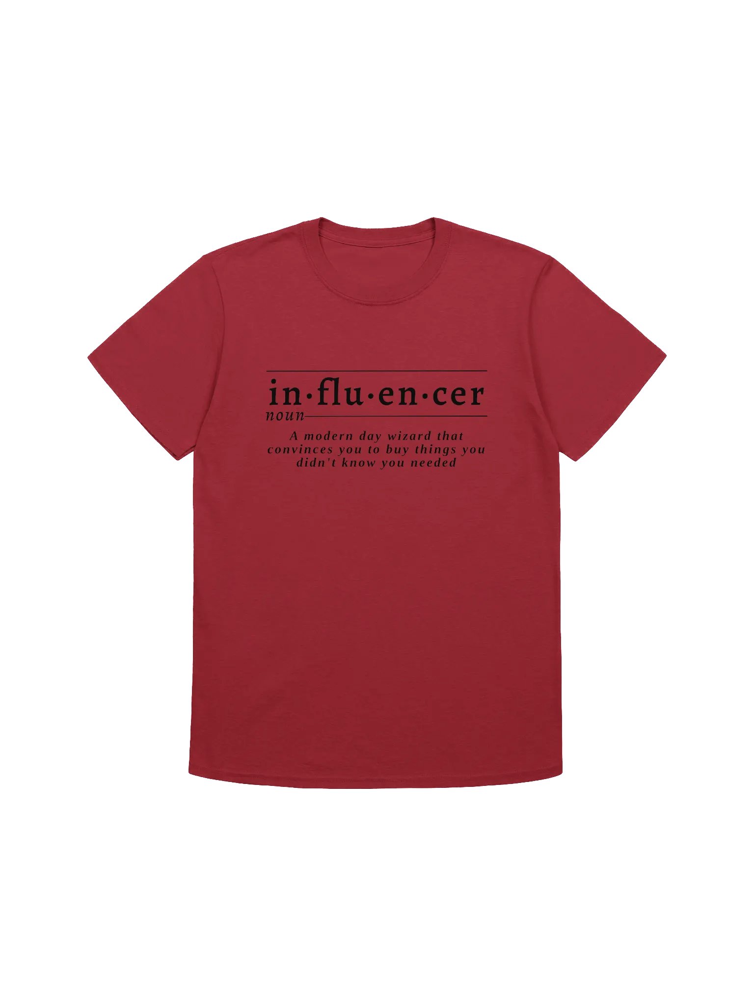 Influencer Def Unisex Tee v1 product image (1)