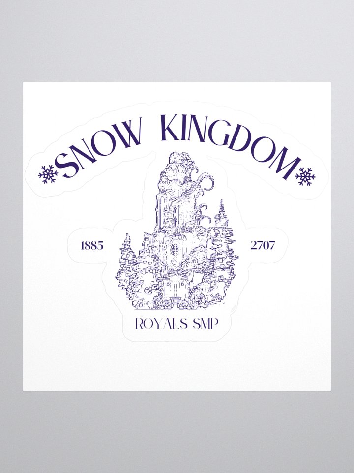 Royals SMP Snow Kingdom Sticker product image (3)