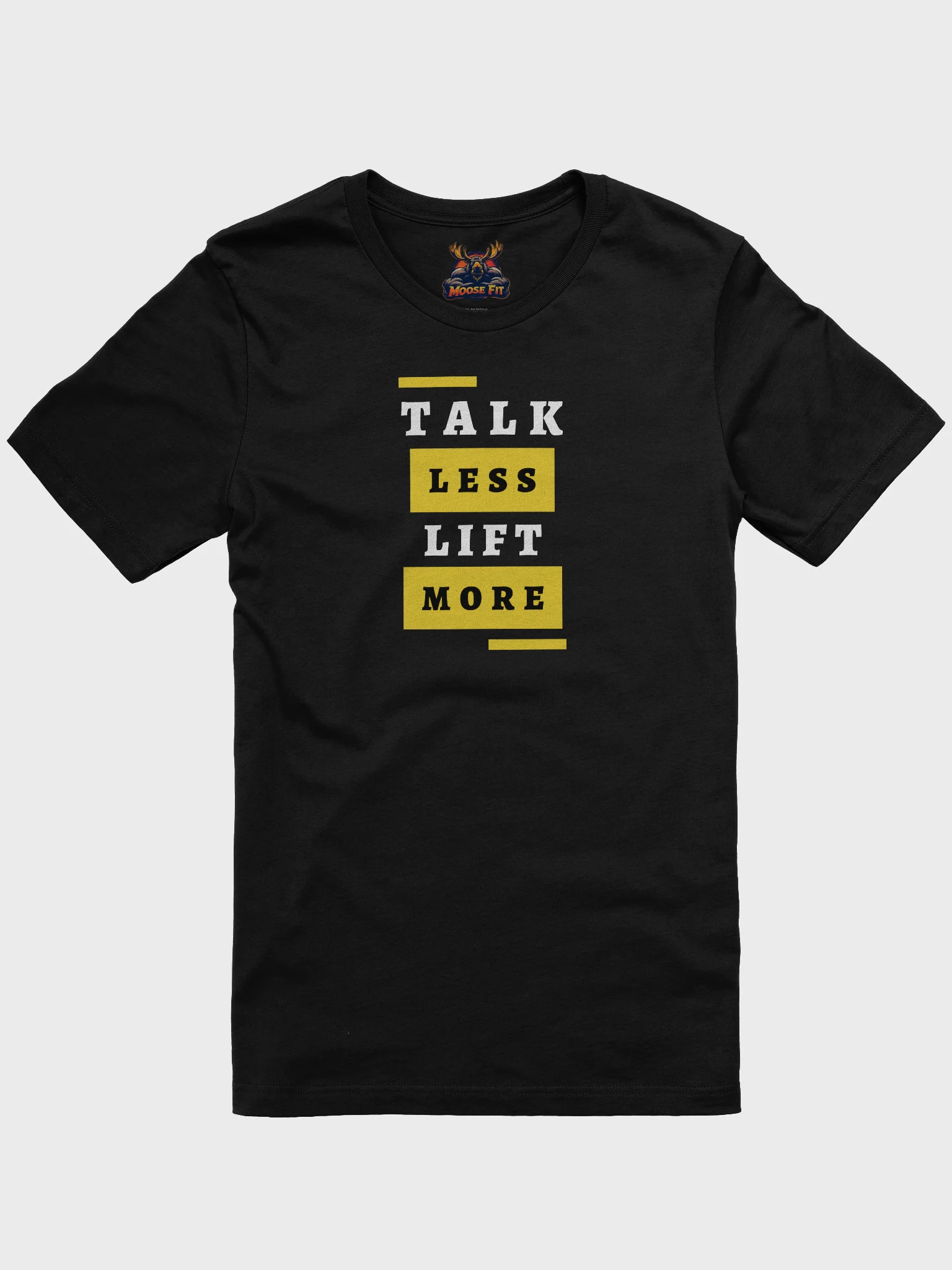 Talk Less Lift More - Yellow - T Shirt product image (1)