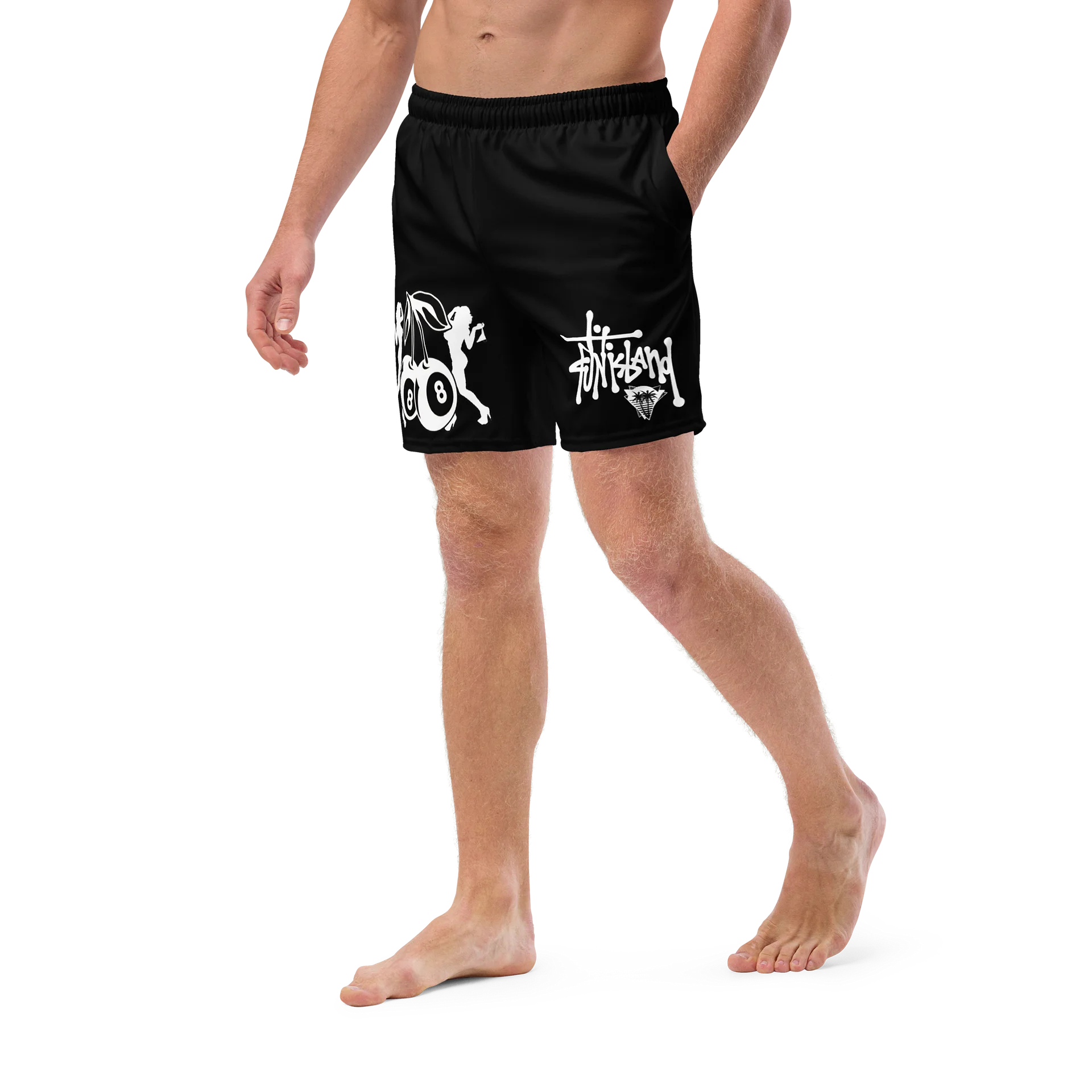 STUSSY 8-BALL SURFBOARD SHORTS SWIM TRUNKS product image (5)