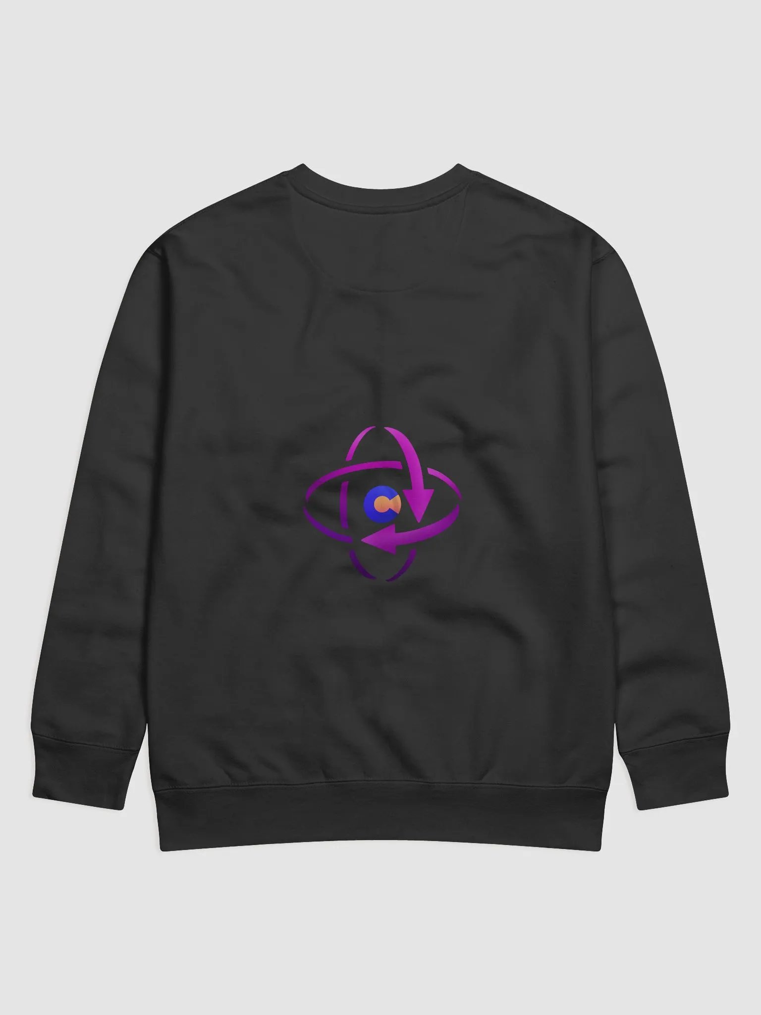 Catalyst Atom Design Cotton Sweatshirt Front Left + Back product image (6)