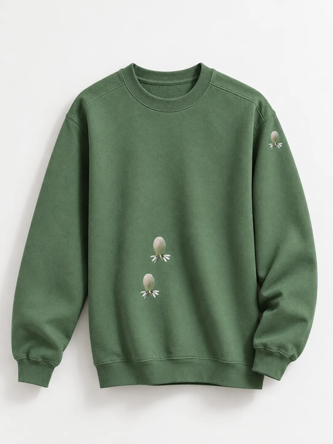 Minimalist Botanical Crewneck Sweatshirt from Original Macro Photo product image (2)