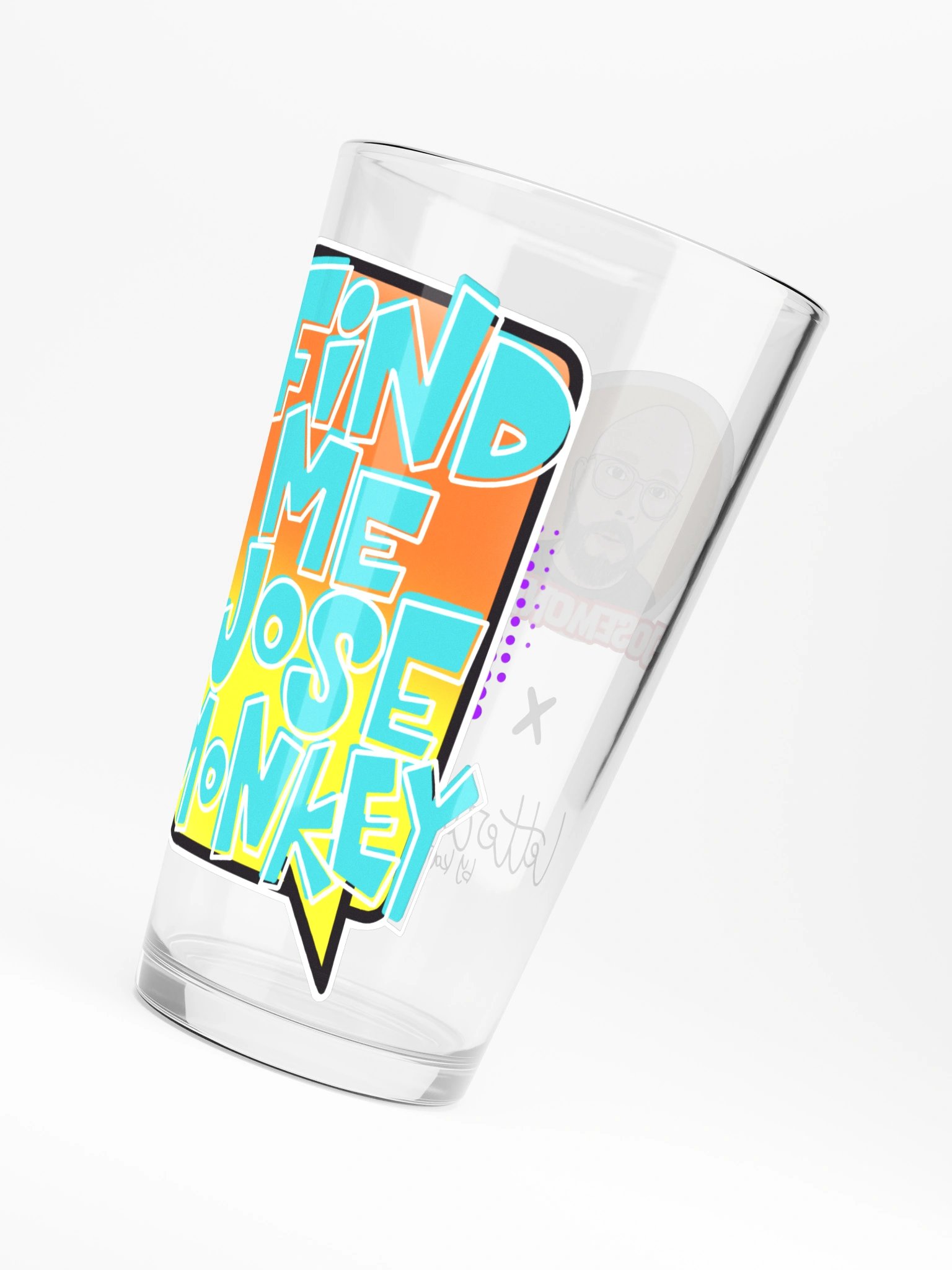 Karen's "Find Me" Pint Glass product image (4)