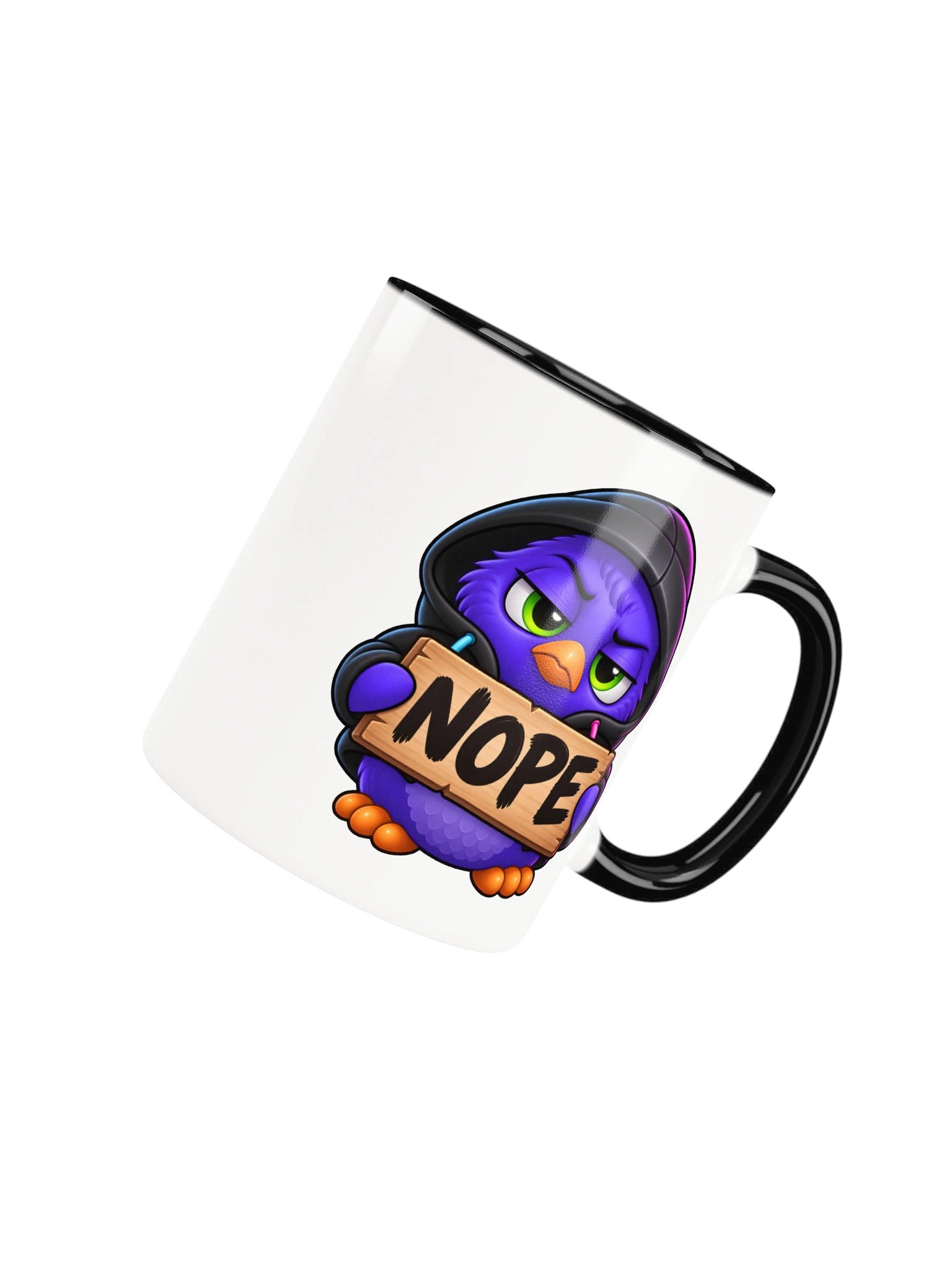 Nope Coloured Mug product image (69)