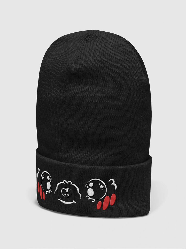 Mochi Embroidered Beanie (dark colors) product image (2)