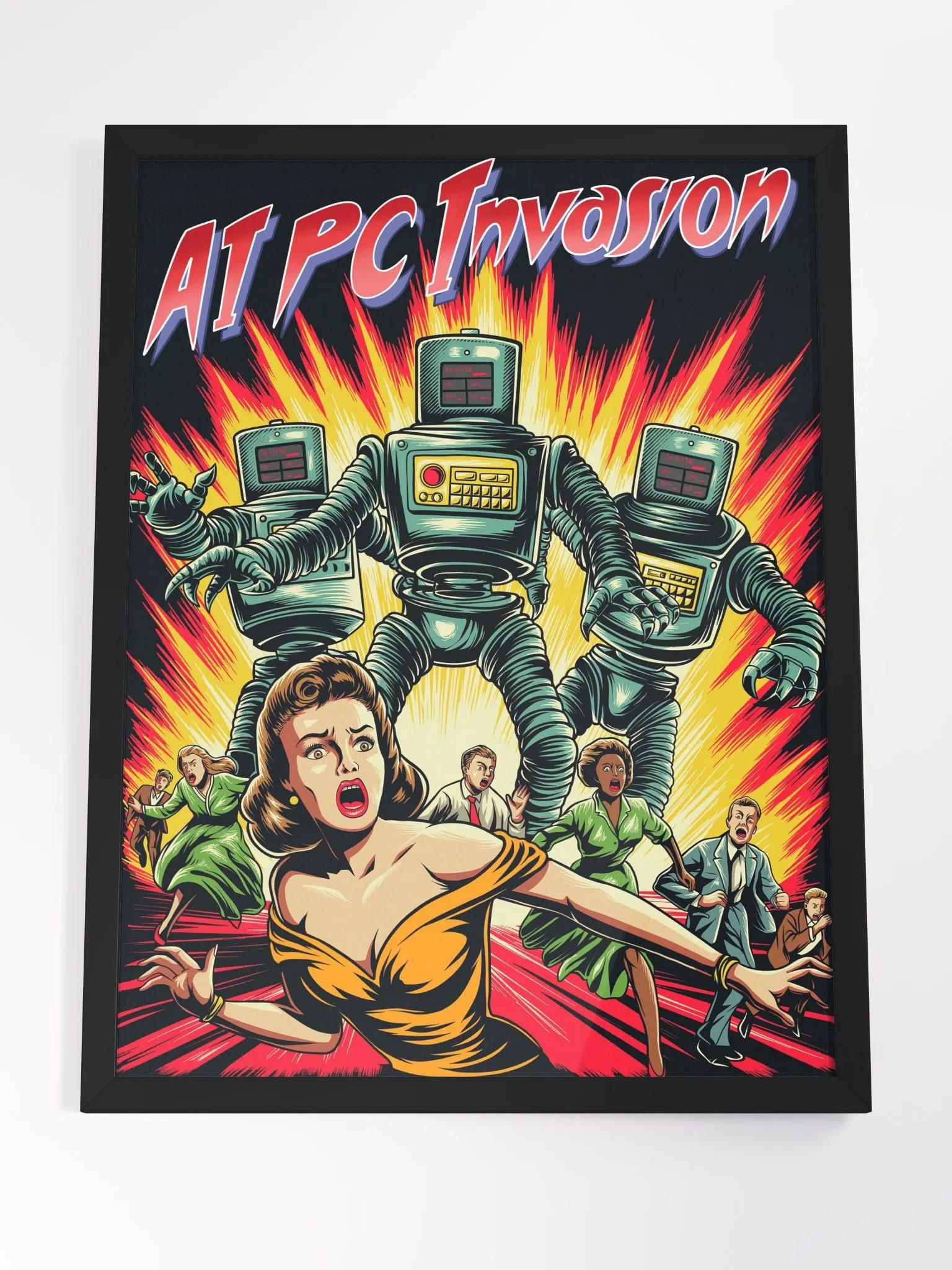 AI PC INVASION POSTER product image (4)