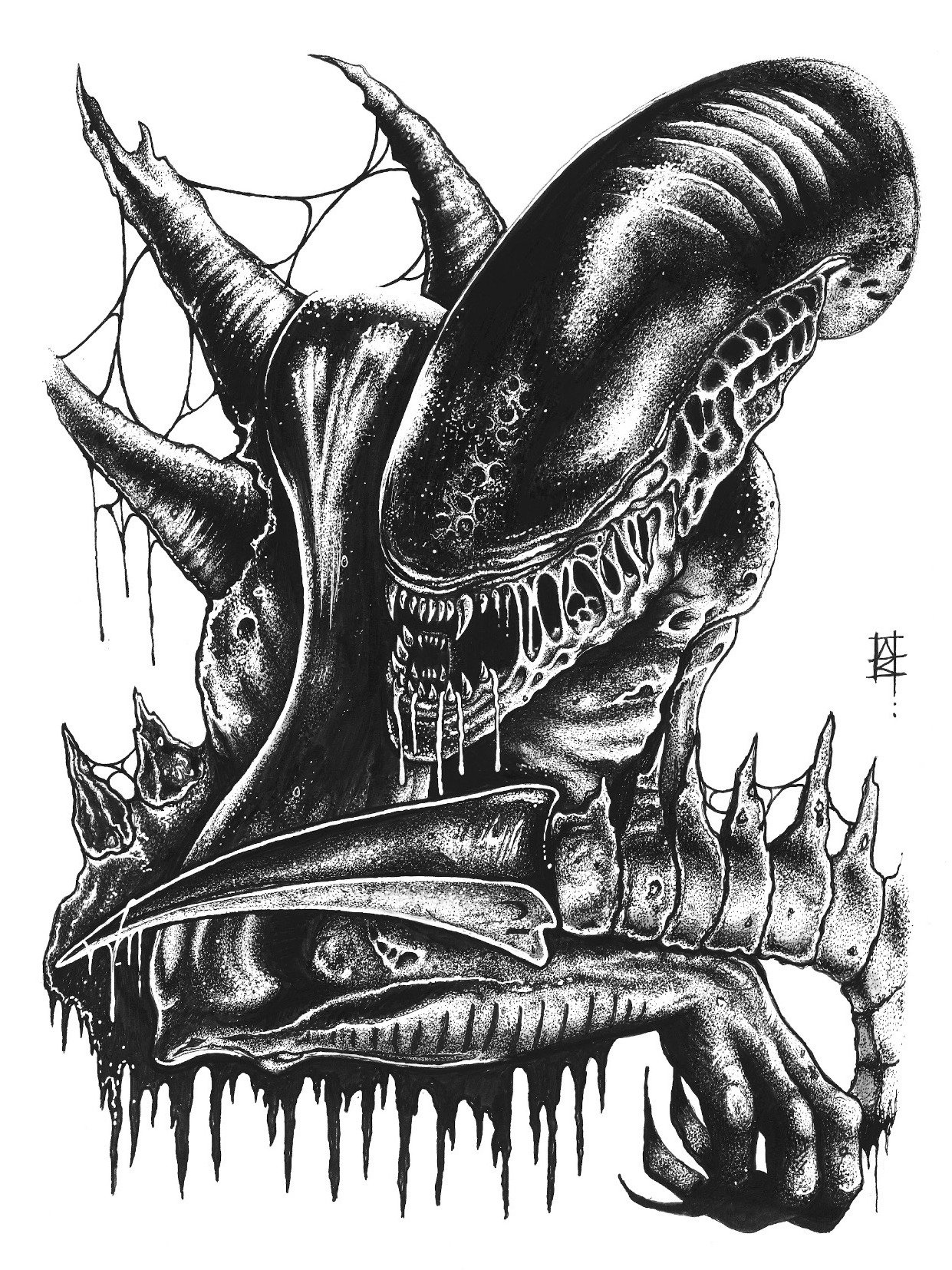 Xenomorph Print product image (1)