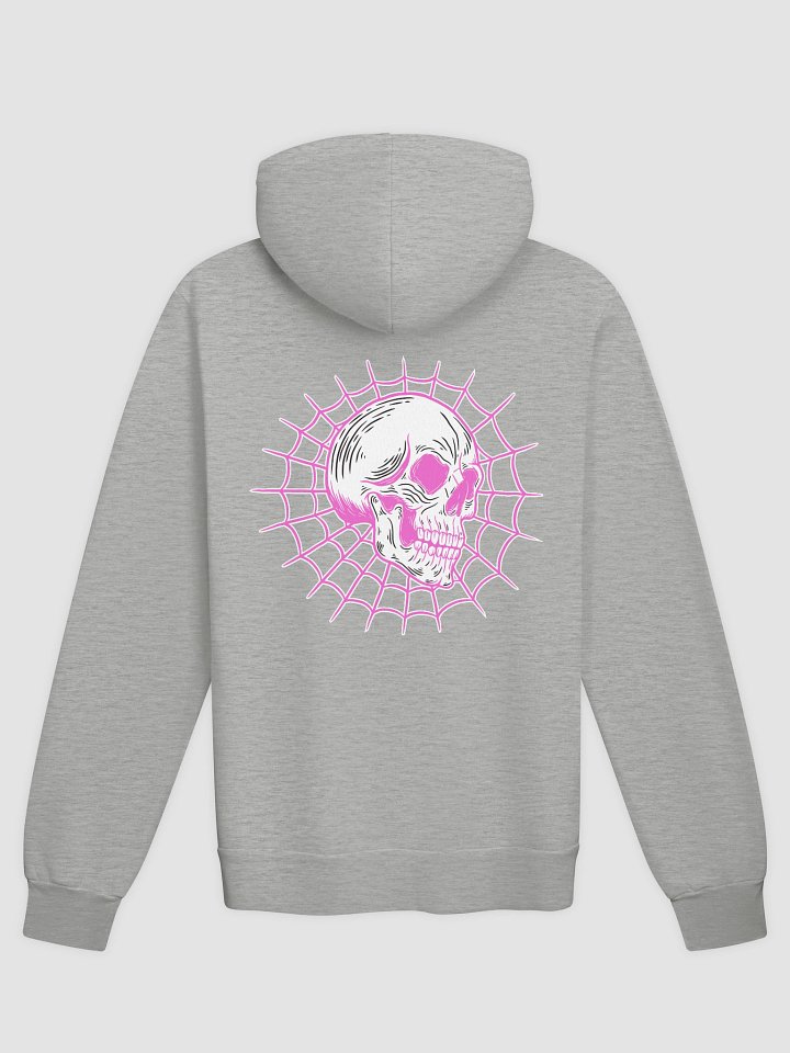 Spider web Skull Pink hoodie product image (11)