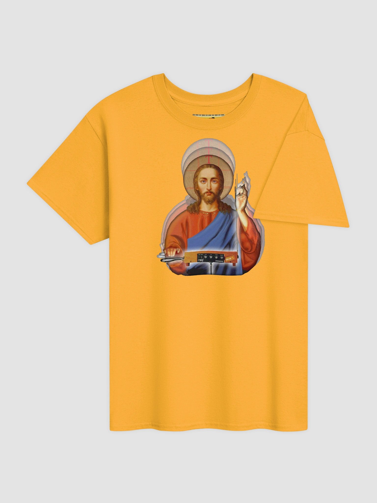 The Holy Theremin by Frank Fonik, Techno EDM Unisex t-shirt product image (5)