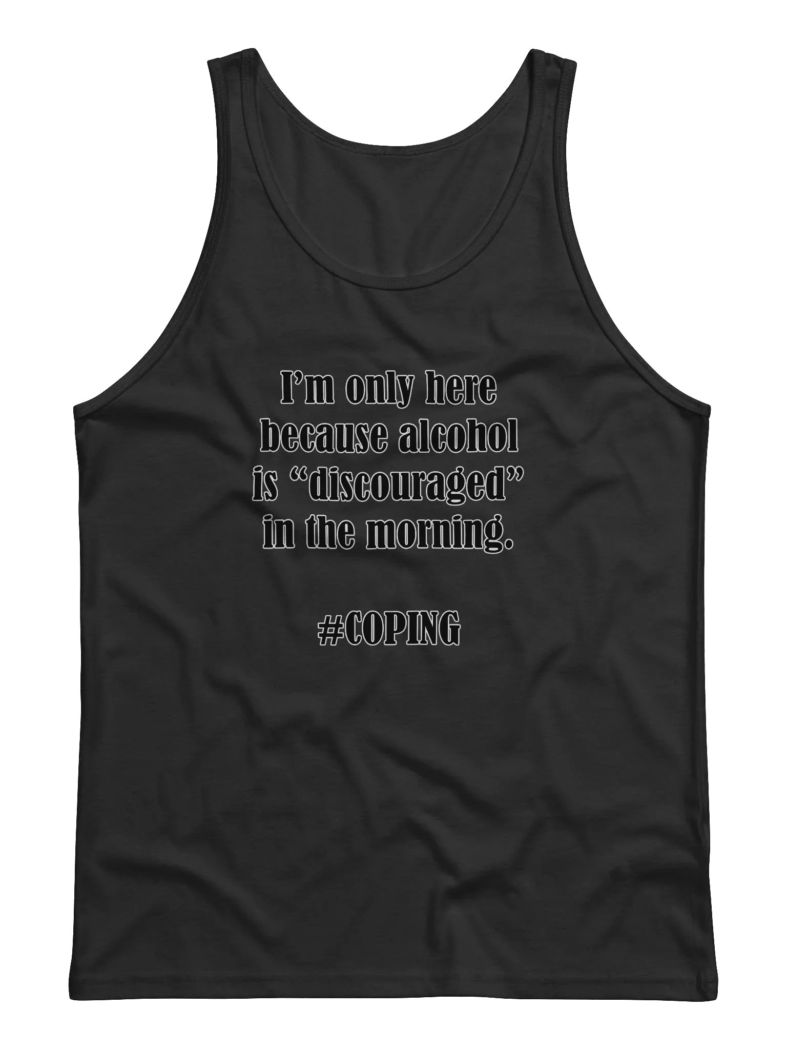 #Coping Gym Tank Top product image (1)