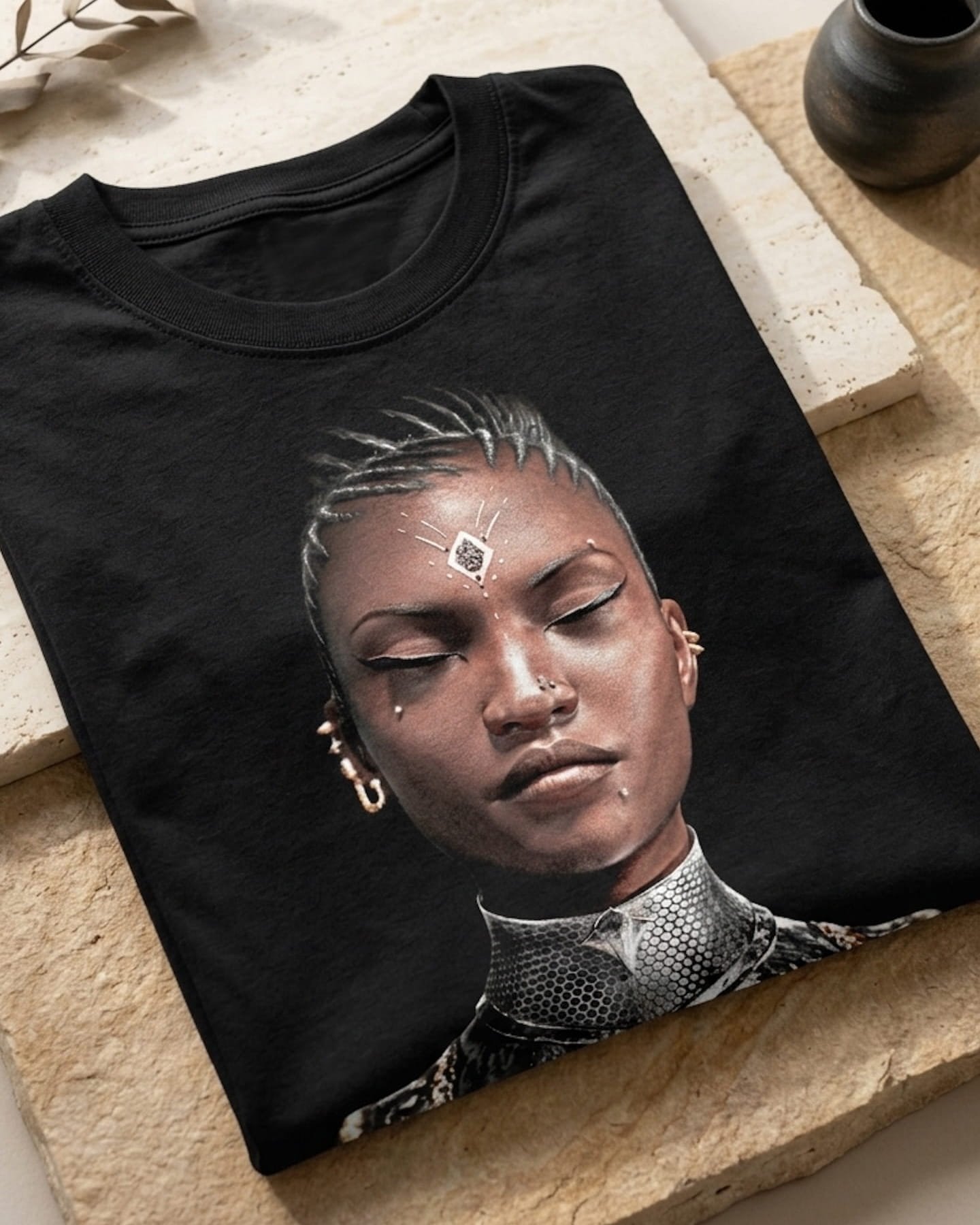 Queen Amanikhatashan · AS Colour Premium Oversized Faded T-Shirt product image (4)