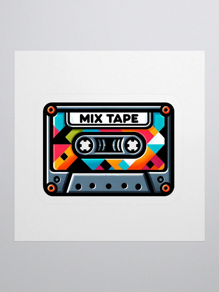 Retro Mixtape 80s 90s Sticker product image (1)
