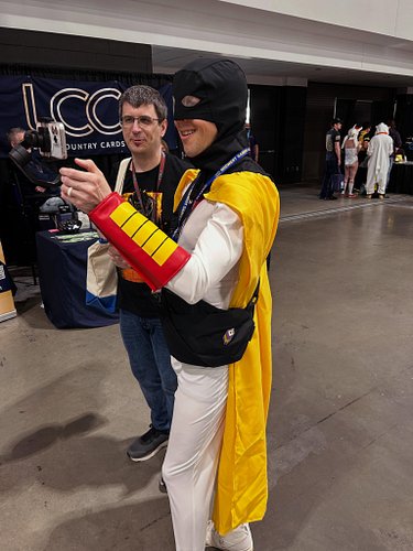 Space Ghost (@heyimcable) and Zombie Phoenix doing a live stream from Midwest Gaming Classic 2026. What a dynamic duo!!

@mid...