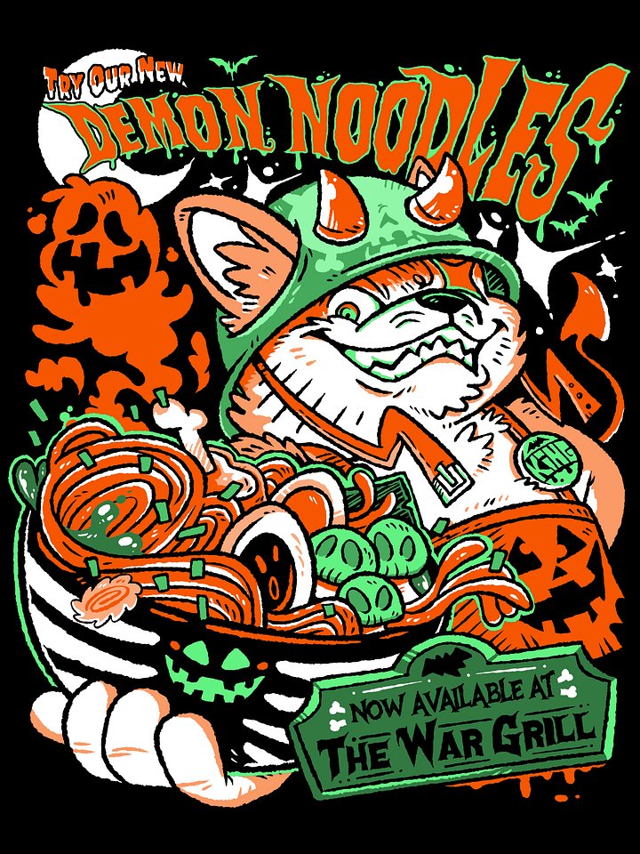 King DEMON NOODLES Tee product image (2)