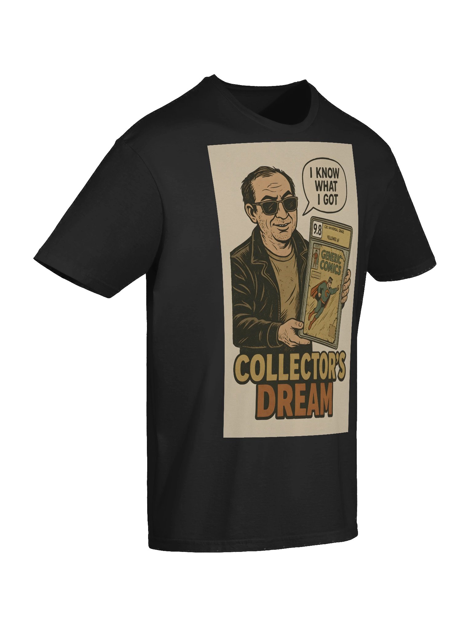 I Know What I Got T-Shirt | 9.8 Yellowed AF Comic Parody Tee | Vintage Comic Collector Humor product image (10)
