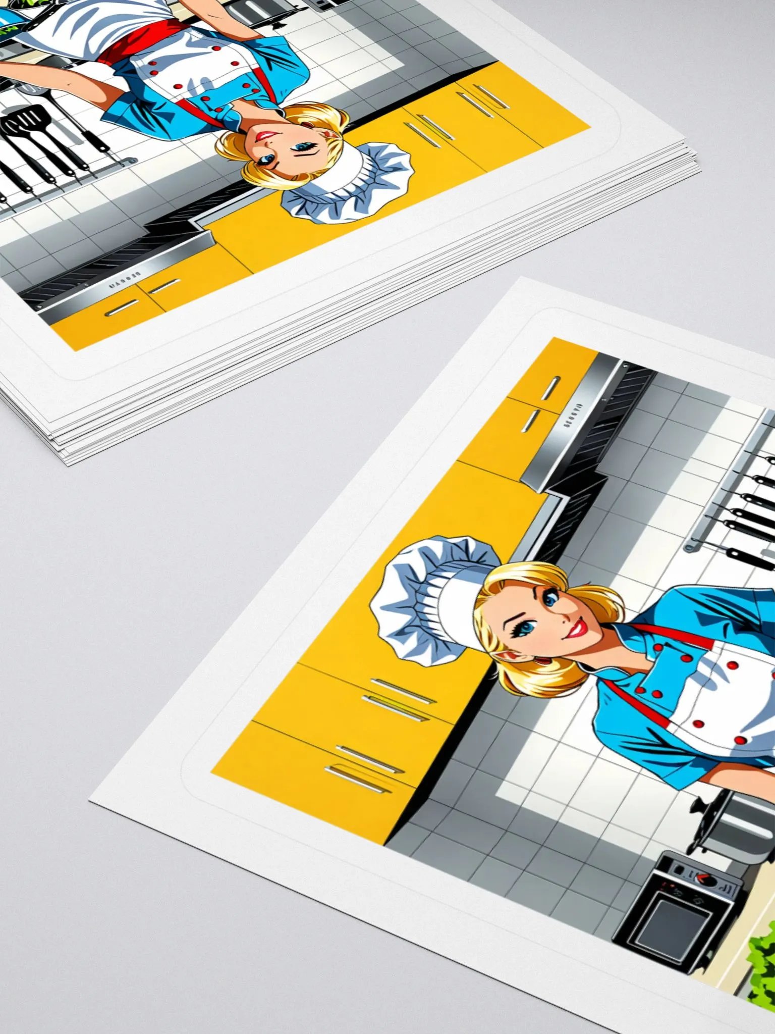 Kitchen Hero Kiss Cut Stickers product image (14)