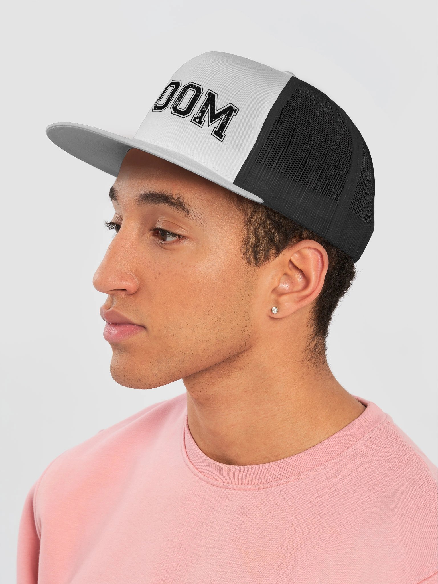 GROOM Trucker Hat | Collegiate Wedding Cap product image (16)