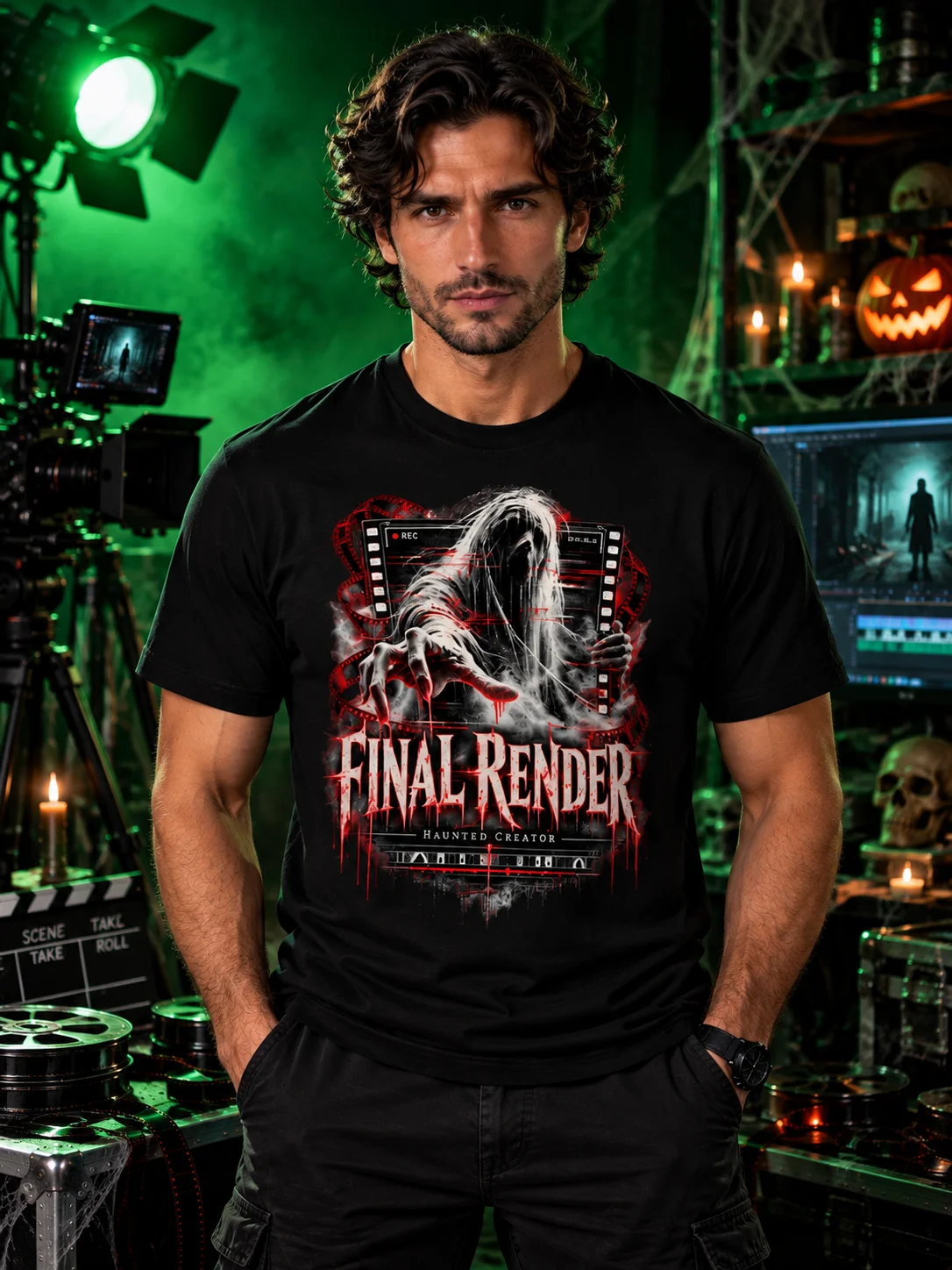 FINAL RENDER – Limited Edition Halloween T-Shirt product image (1)