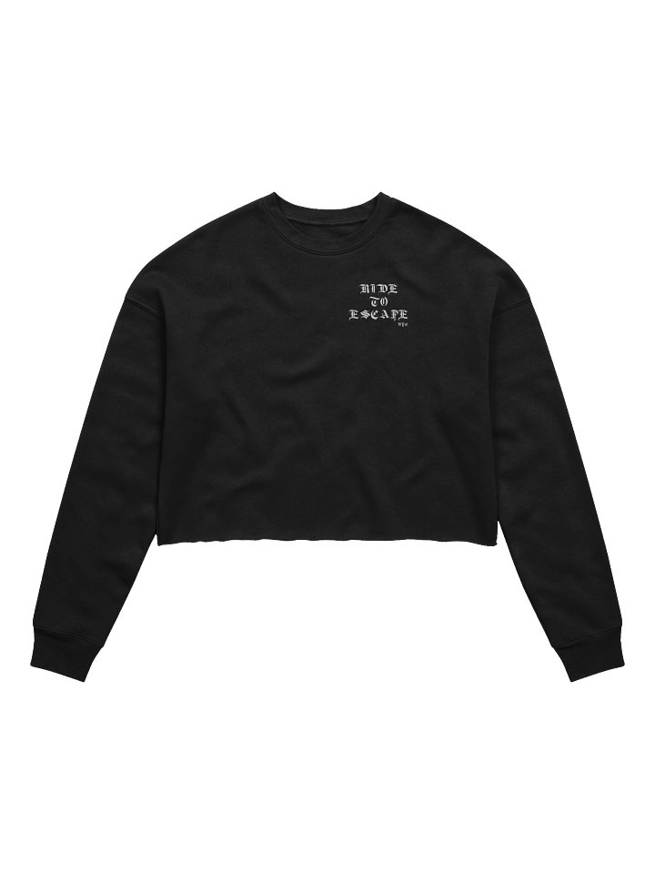 RIDE TO ESCAPE CROP SWEATSHIRT product image (1)