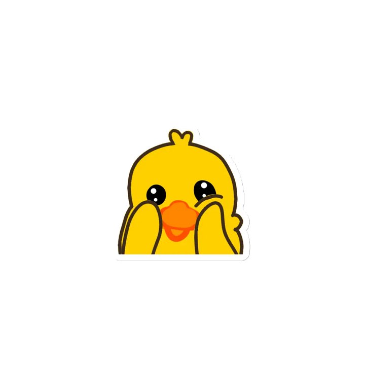 Squishy Duck Die-Cut Magnet product image (1)