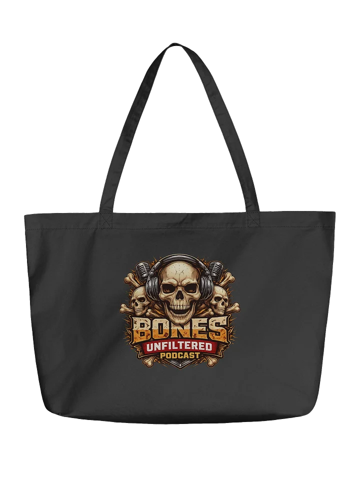 Bones Unfiltered Podcast Tote Bag product image (1)