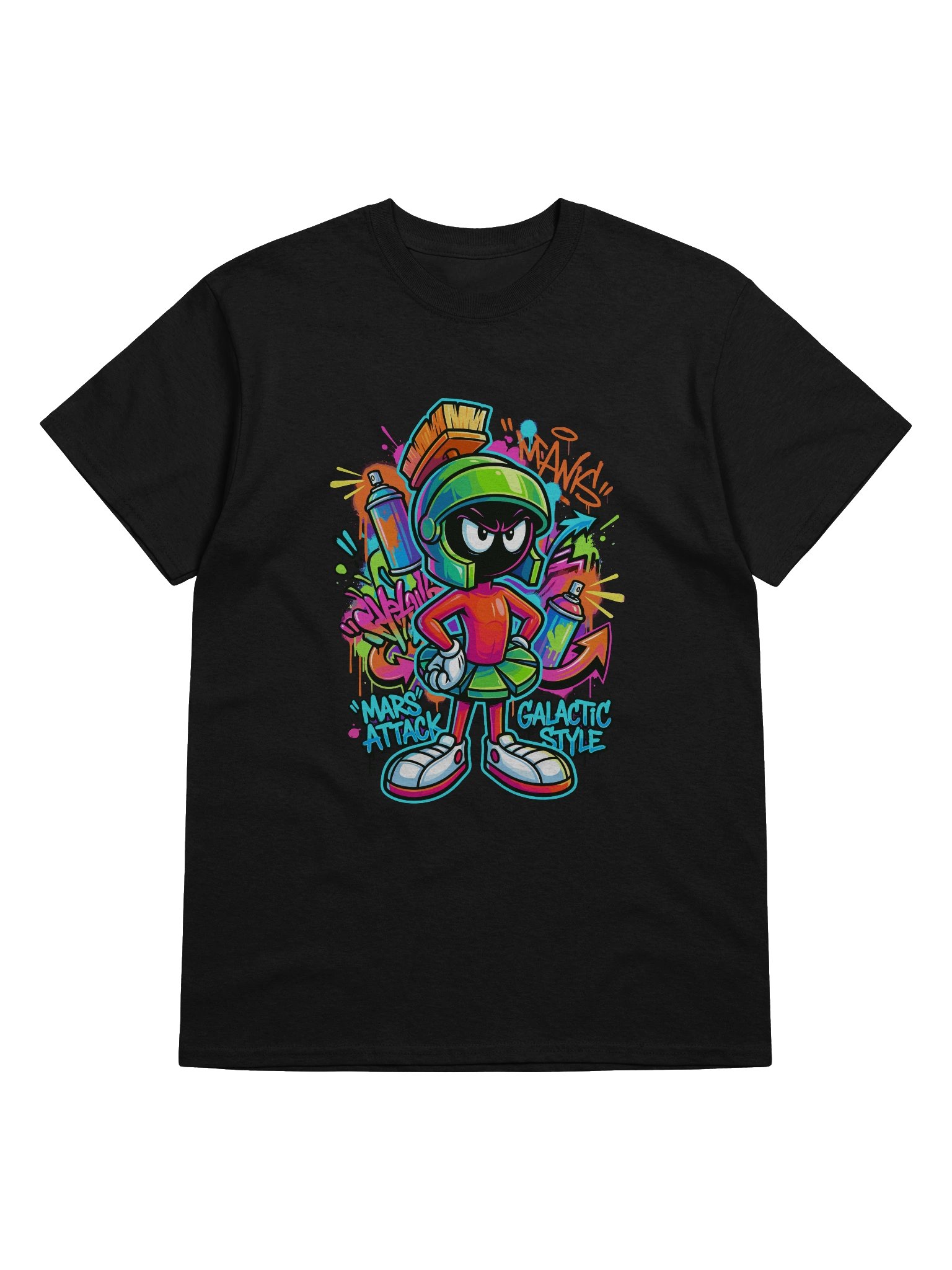 Marvin graffiti t-shirt product image (41)