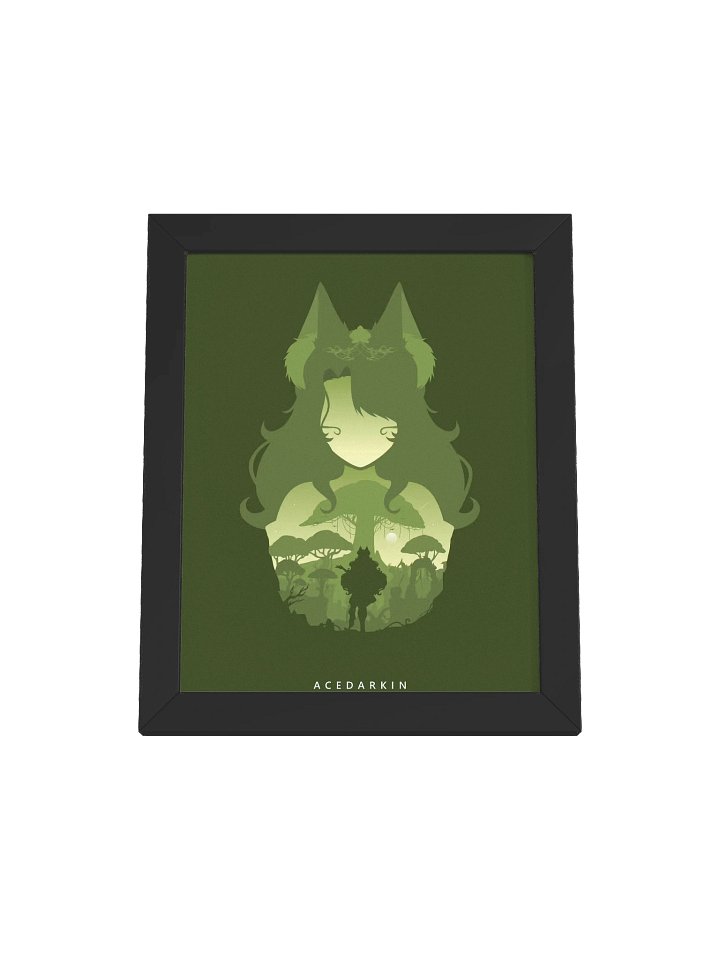 Ace Art Wood Framed Matte Poster product image (1)