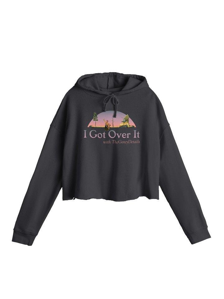 I Got Over It - Independent Trading Co. Women’s Lightweight Cropped Hoodie product image (2)