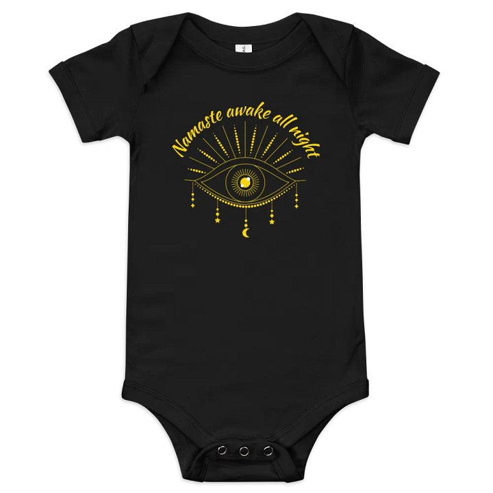 Namaste Awake All Night Baby Bodysuit product image (1)