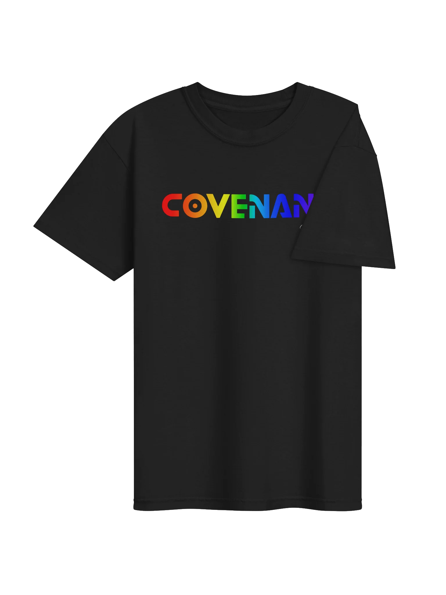 COVENANT. Rainbow Faith Statement T-Shirt — His Promise Still Stands product image (38)