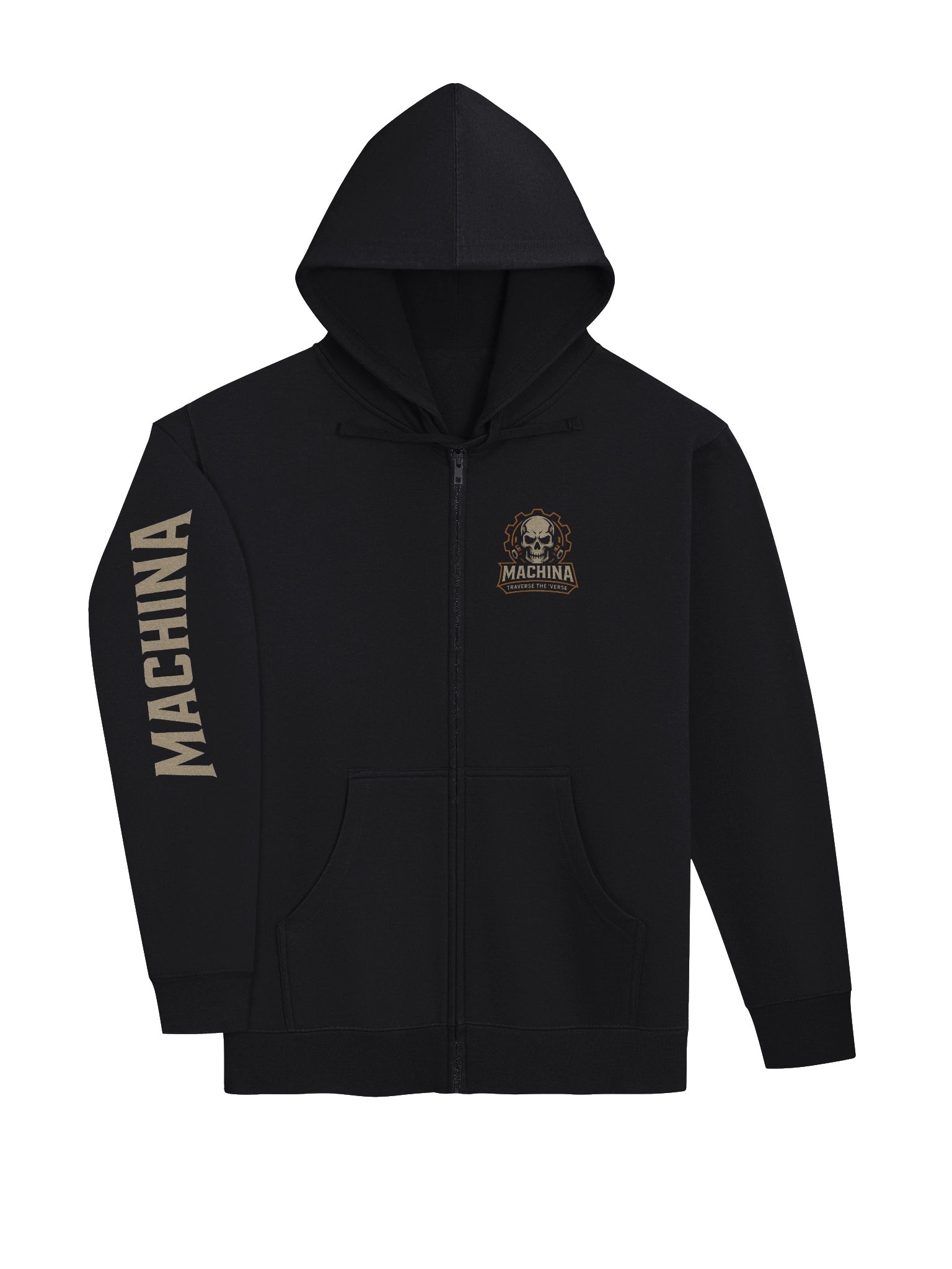 OG Machina – Zip-Up Hoodie (by Independent Trading Co.) product image (3)