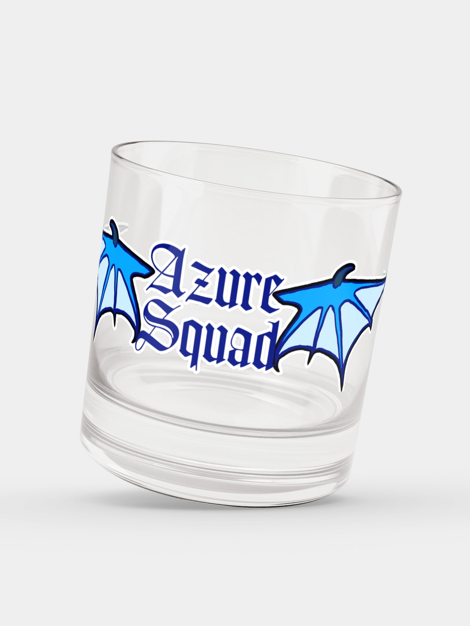 Azure Squad Rocks Glass product image (3)