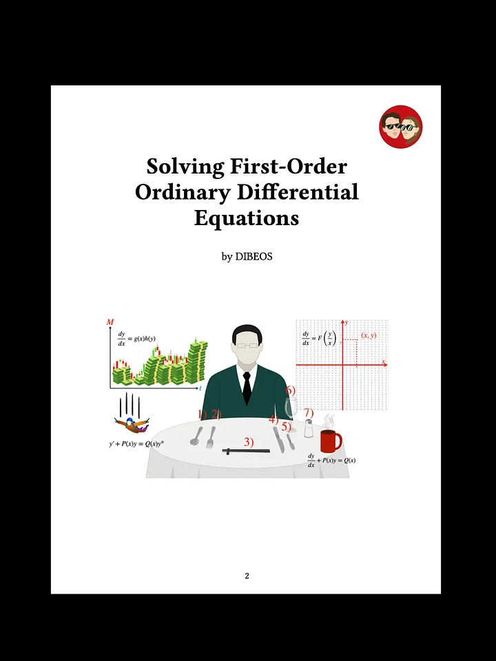 Solutions to 1st-Order Ordinary Differential Equations product image (2)