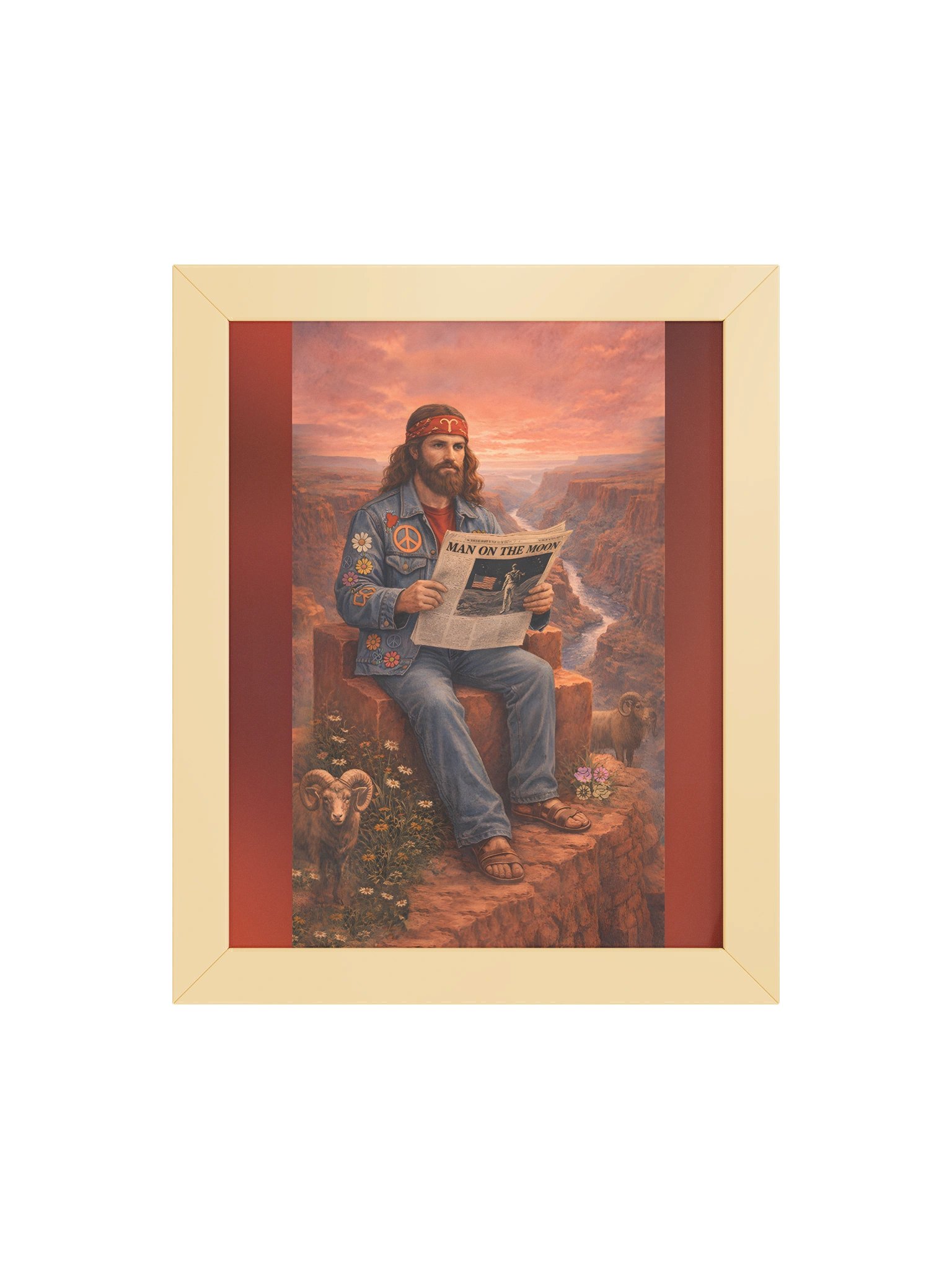 4 The Emperor Tarot Art Framed Poster product image (4)