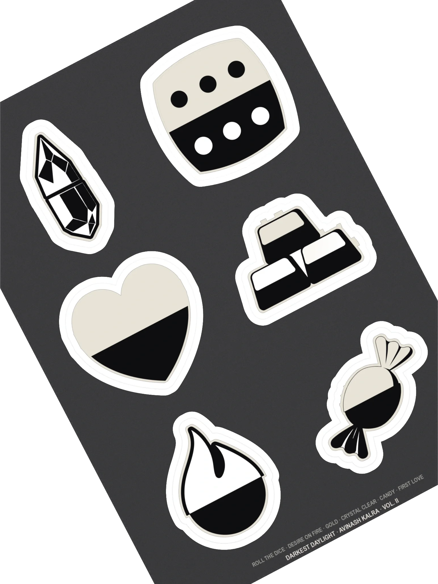Darkest Daylight Sticker Pack Vol. 2