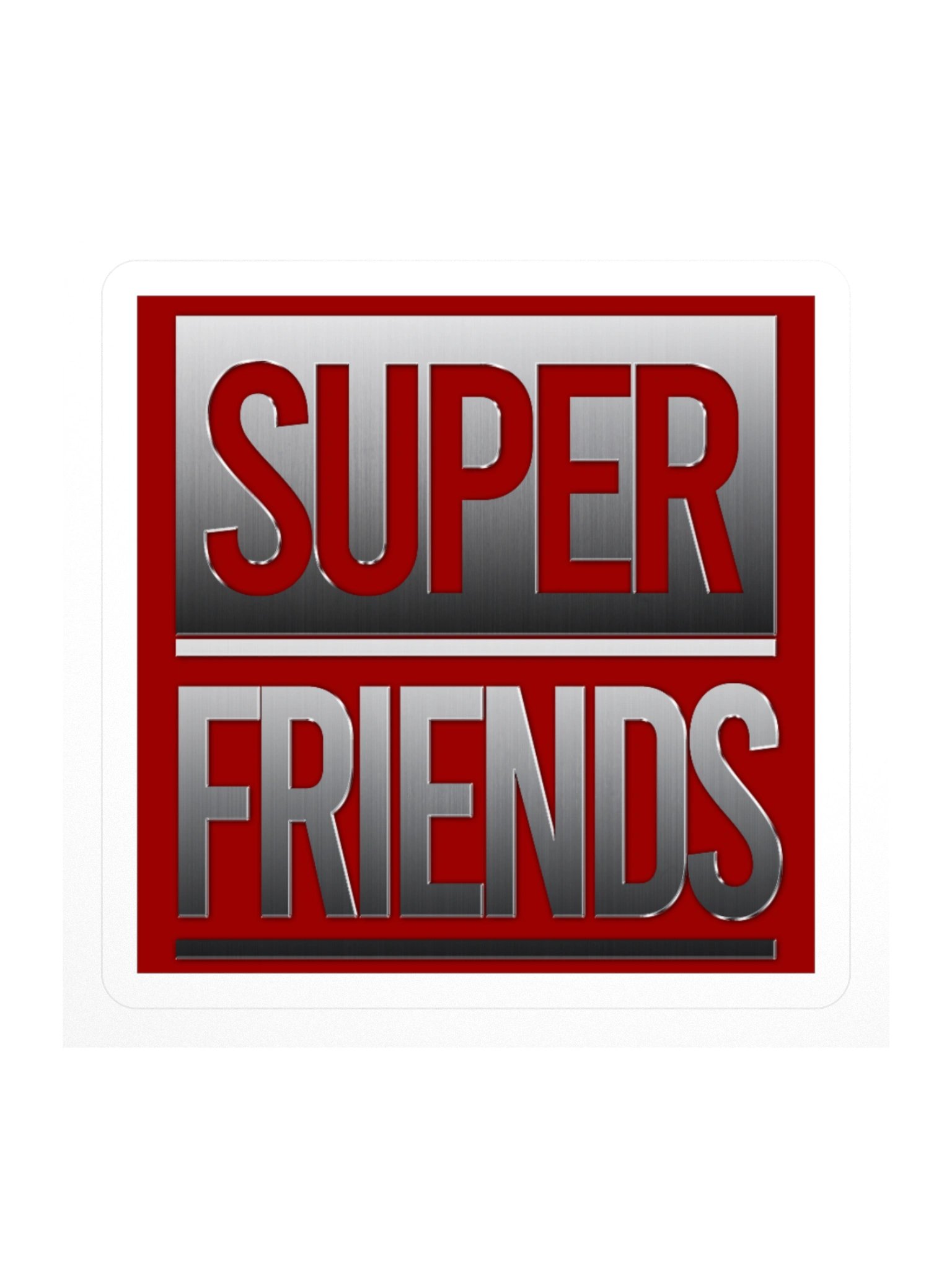 SUPERFRIENDS - Discord Logo Sticker product image (2)