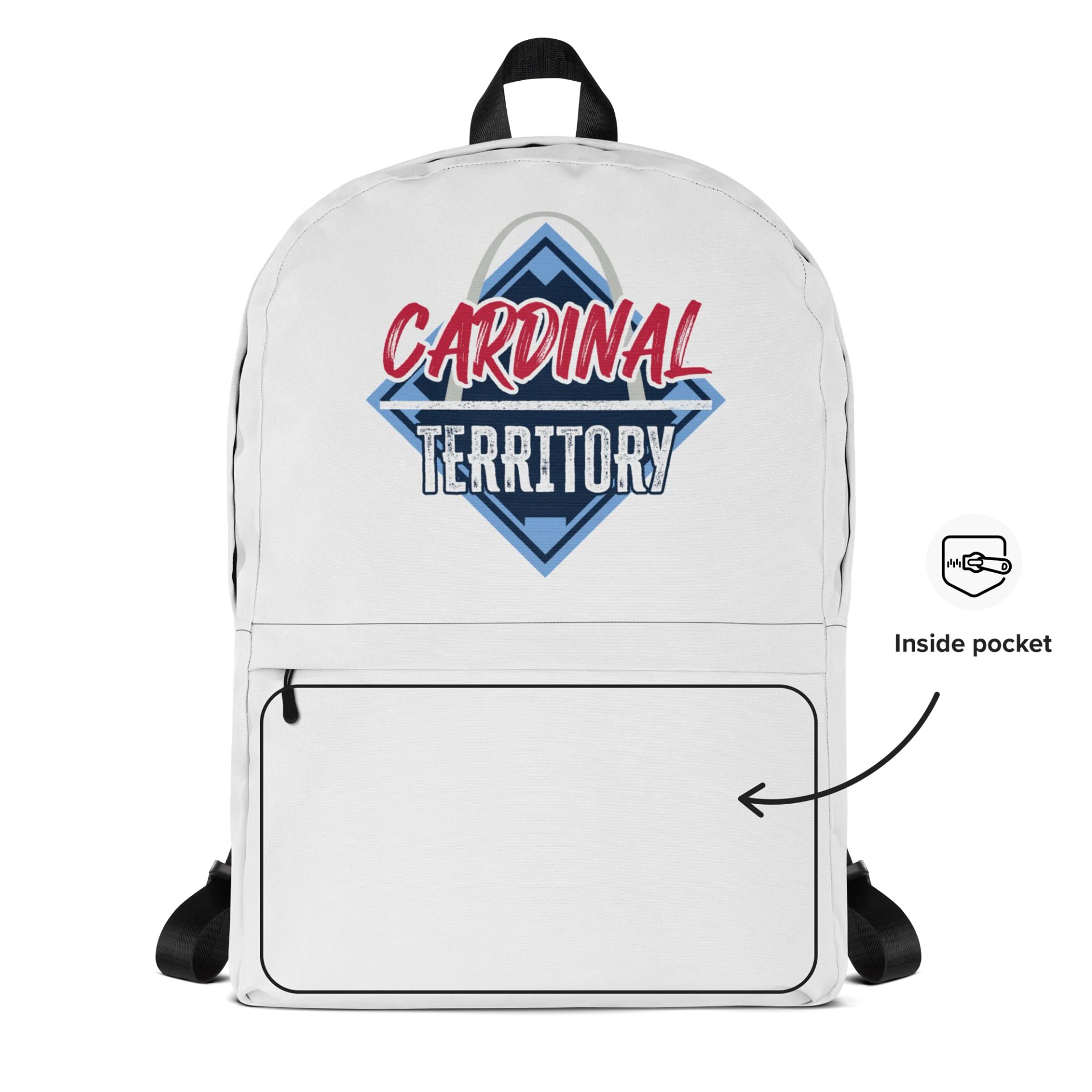 White Backback product image (4)