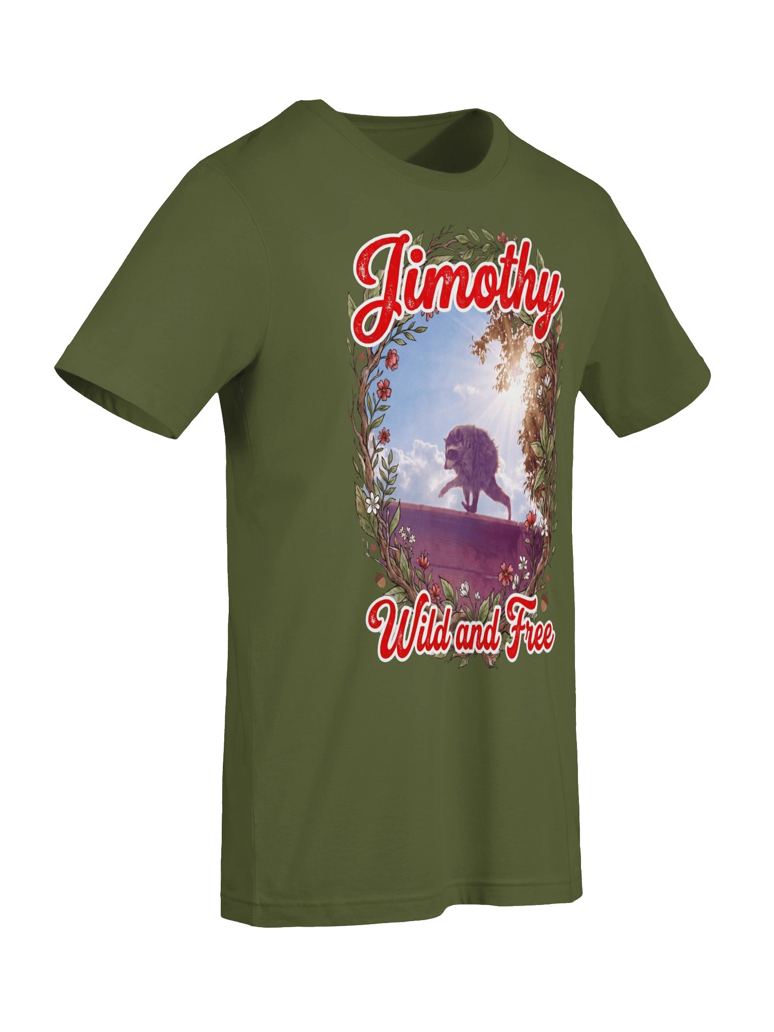 Jimothy's Floral Wild and Free Tee product image (6)