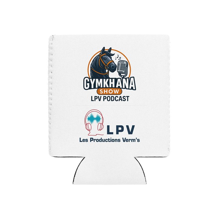 Gymkhana Show : LPV Podcast Coozie can cooler product image (1)