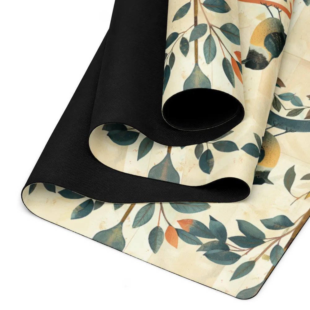 Cute Birds Yoga Mat by Treasure Pie product image (3)
