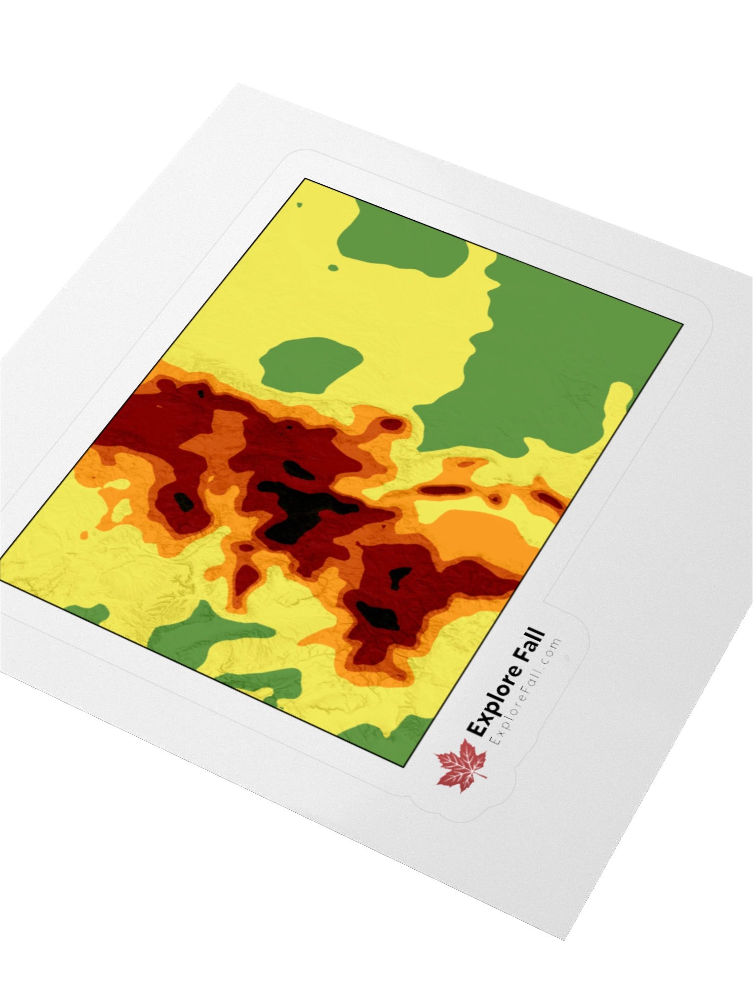 Colorado Peak Fall Color Sticker product image (3)