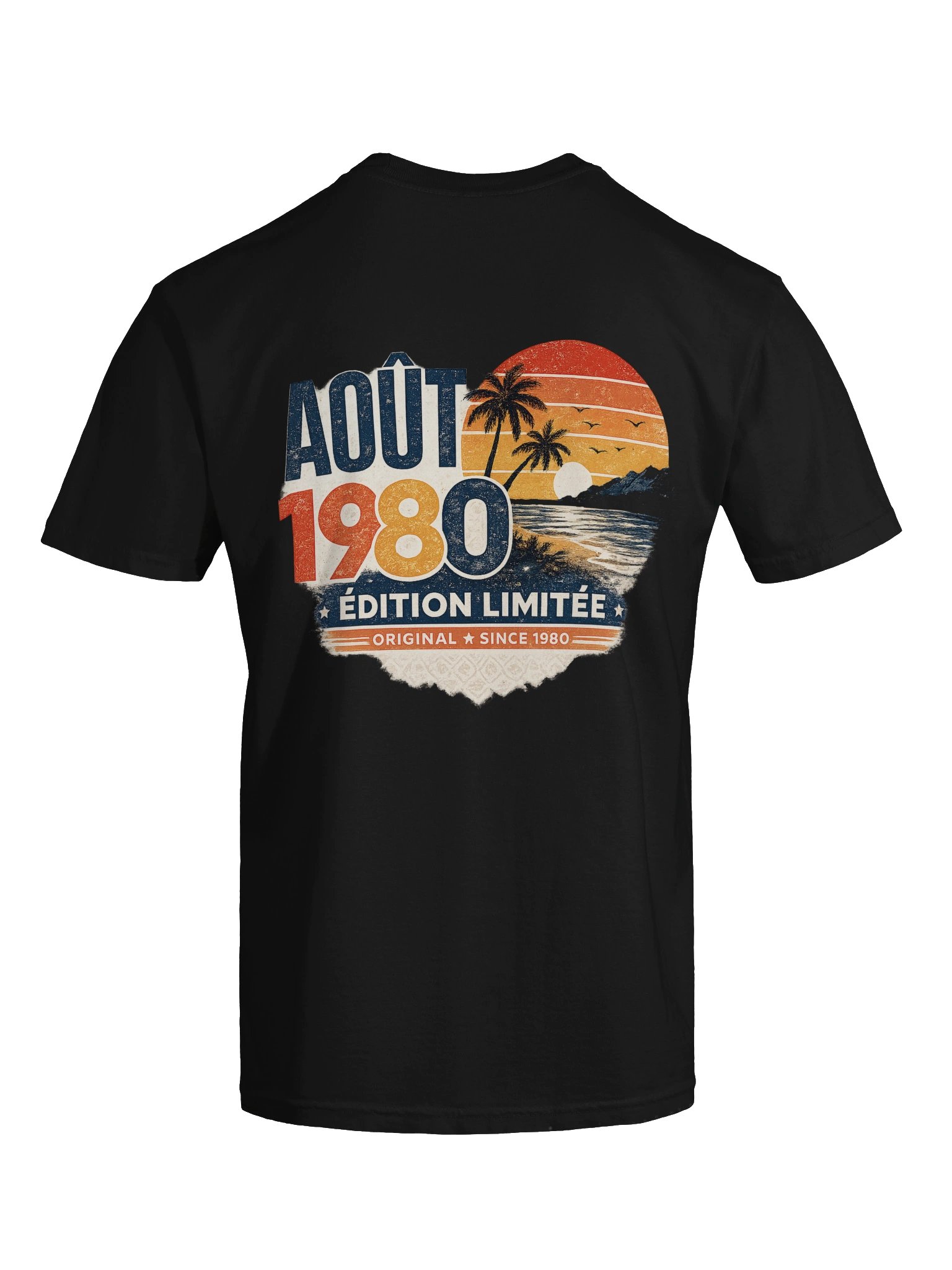 T-shirt Vintage AOÛT 1980 – Édition Limitée product image (38)