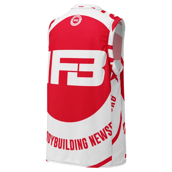 IFBNewsfeed.Org's All-Over Print Recycled Unisex Basketball Jersey product image (1)