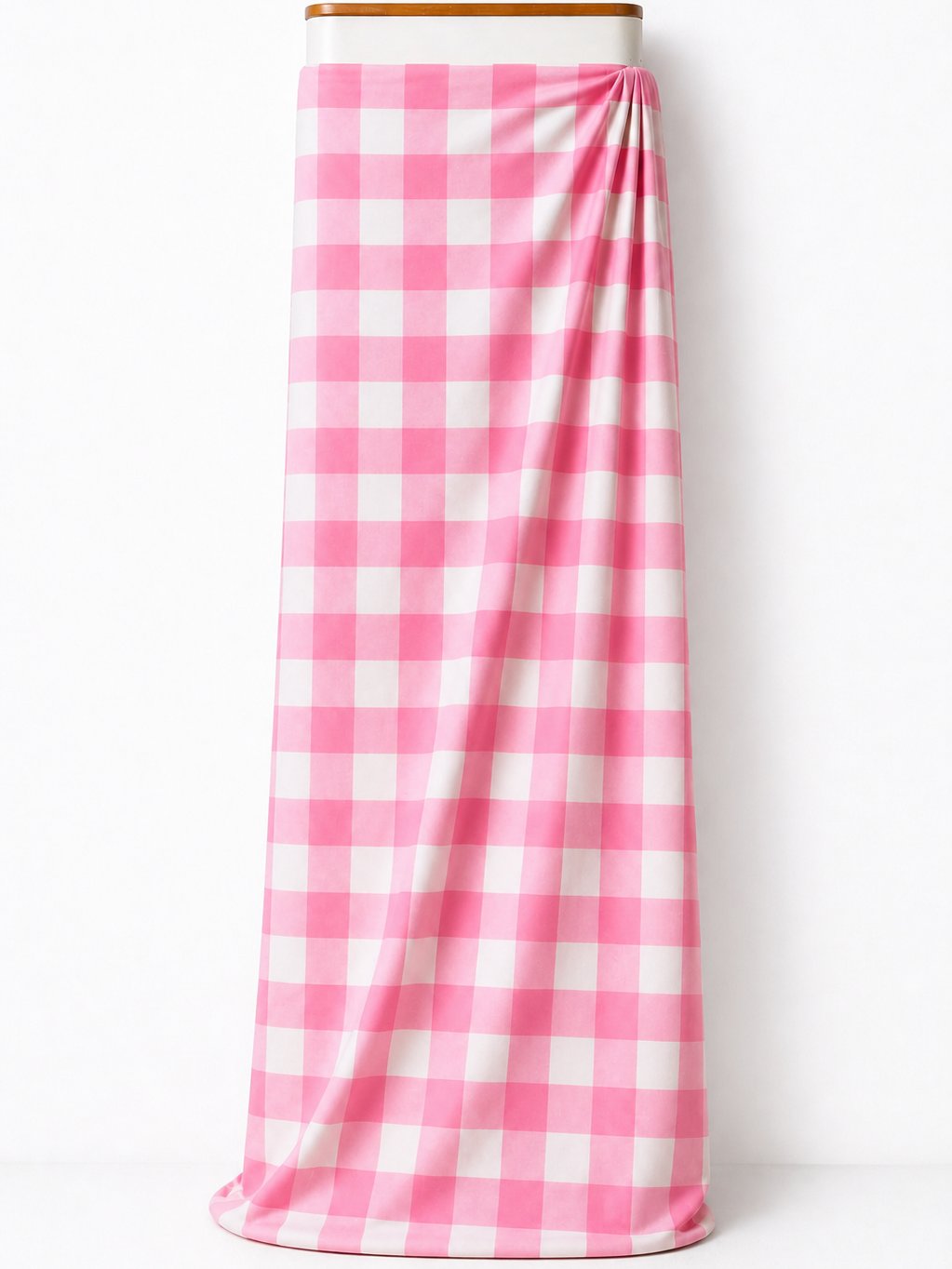 Pink Check DBP Fabric product image (2)