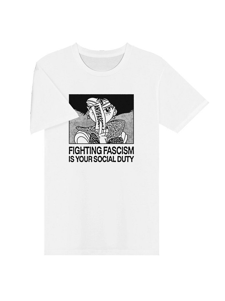 FIGHTING - T-shirt. white vers. product image (2)