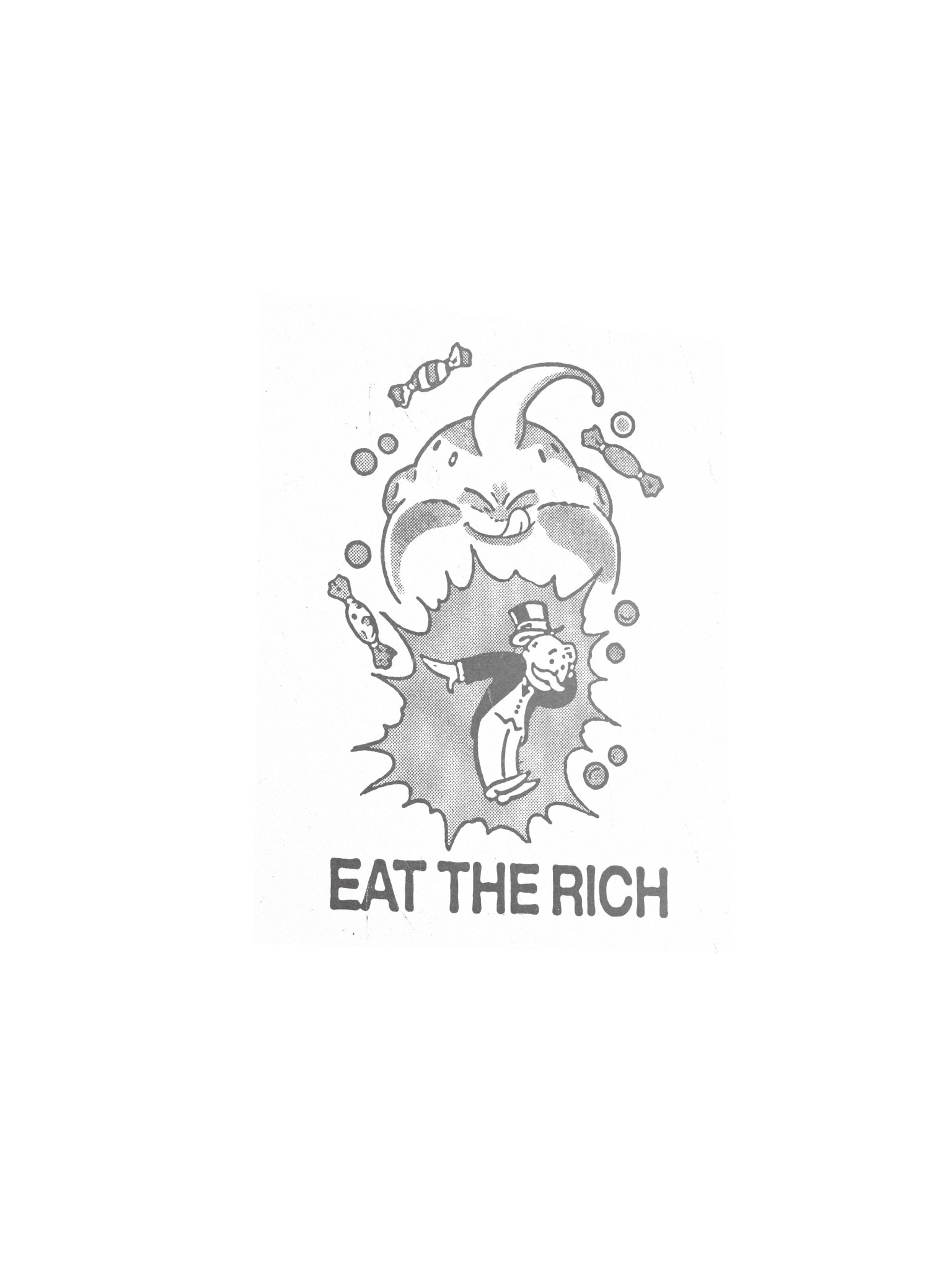 EAT THE R* ! Art Print. product image (3)