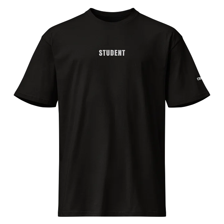 STUDENT (Embroidered Graphic Tee) product image (1)