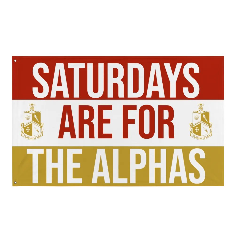 SATURDAYS ARE FOR THE ALPHAS product image (1)