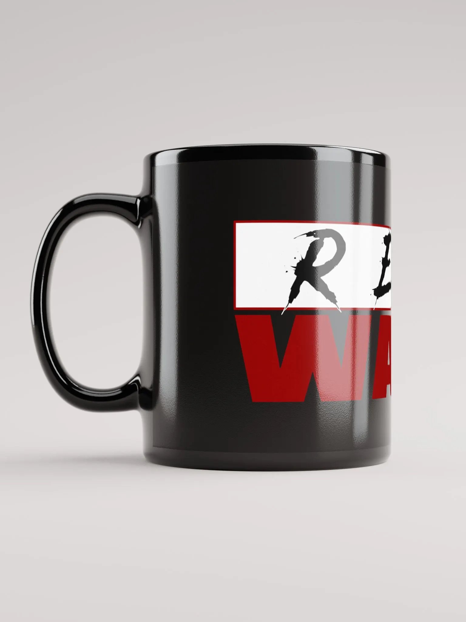RealWally Mug (Black & Red) product image (6)