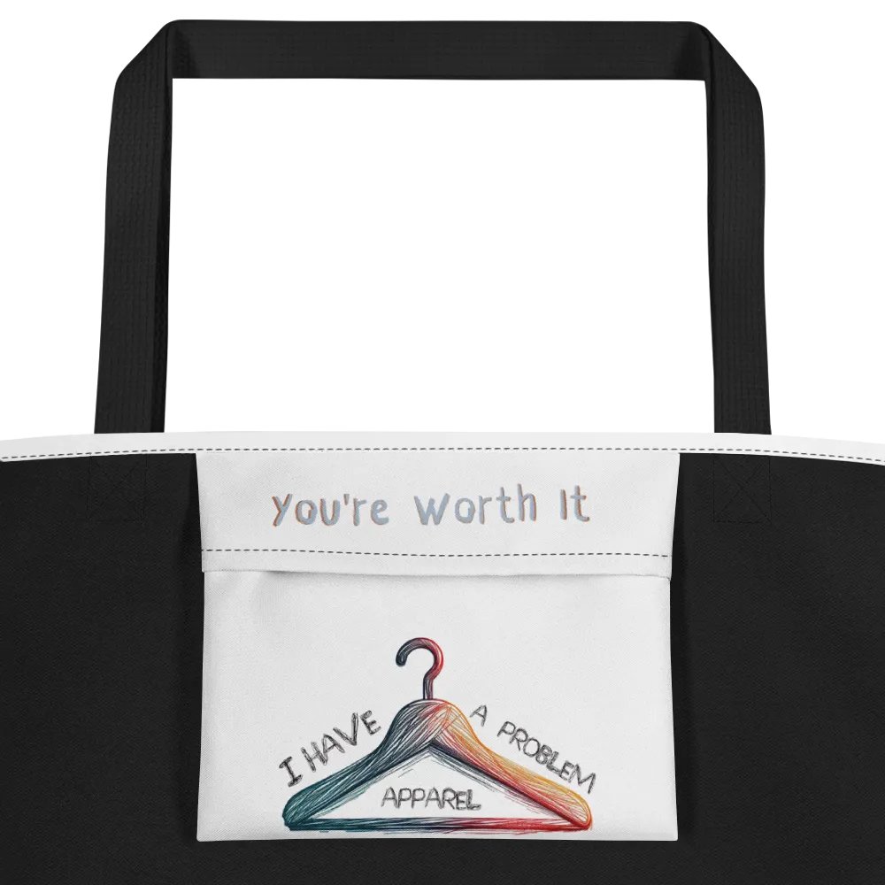 ADHD Hyperfocusing Large Tote Bag w/ Pocket product image (2)